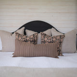 Hazelnut Long Lumbar Pillow Cover 3 - PILLOWS - Thai - cool Rug & Weave Pillows