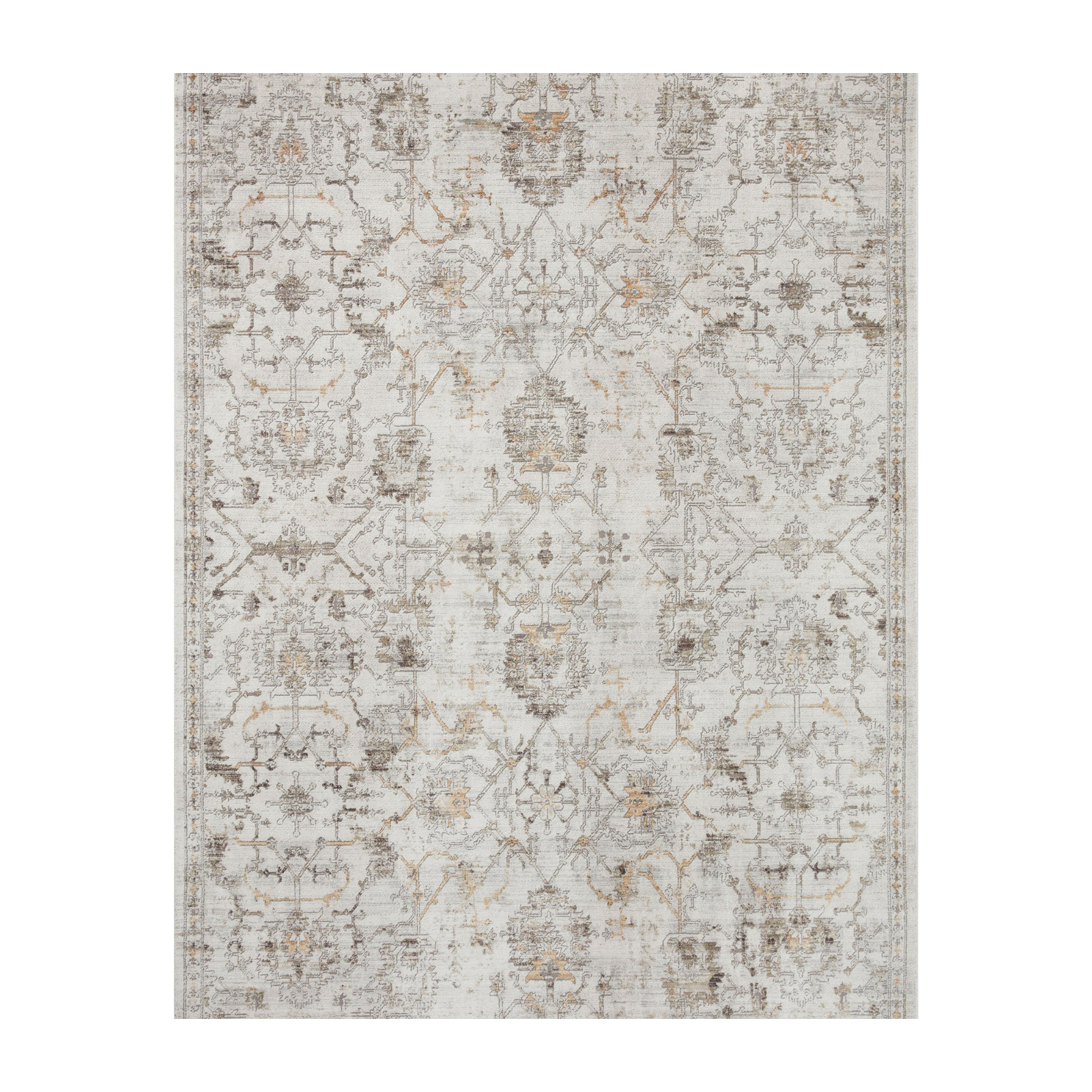 Loloi Bonney Ivory / Dove Rug patterned rugs Loloi