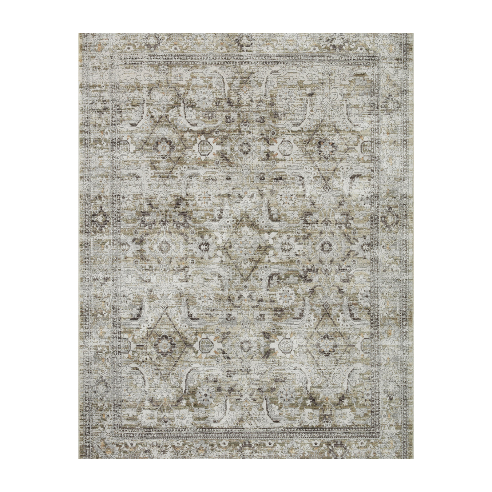 Loloi Bonney Moss / Stone Rug patterned rugs Loloi