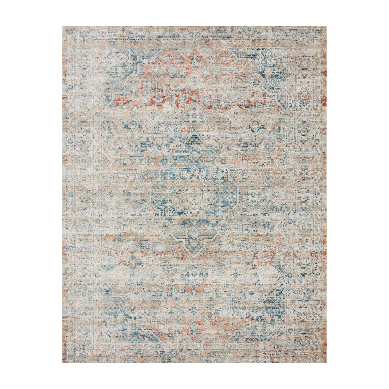 Loloi Elise Neutral / Multi Rug - Rug & Weave