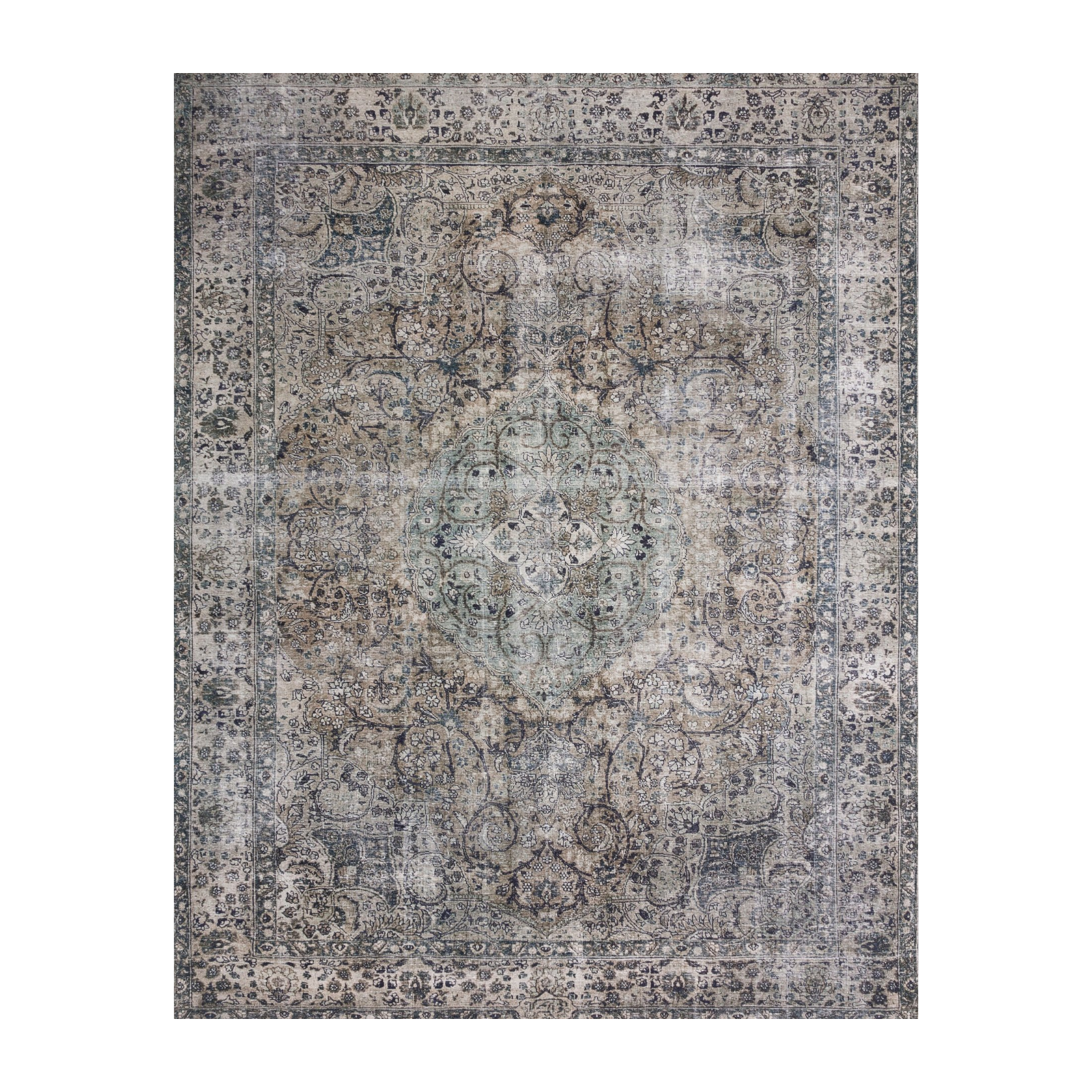 Loloi Layla Taupe / Stone Rug 1-patterned Loloi