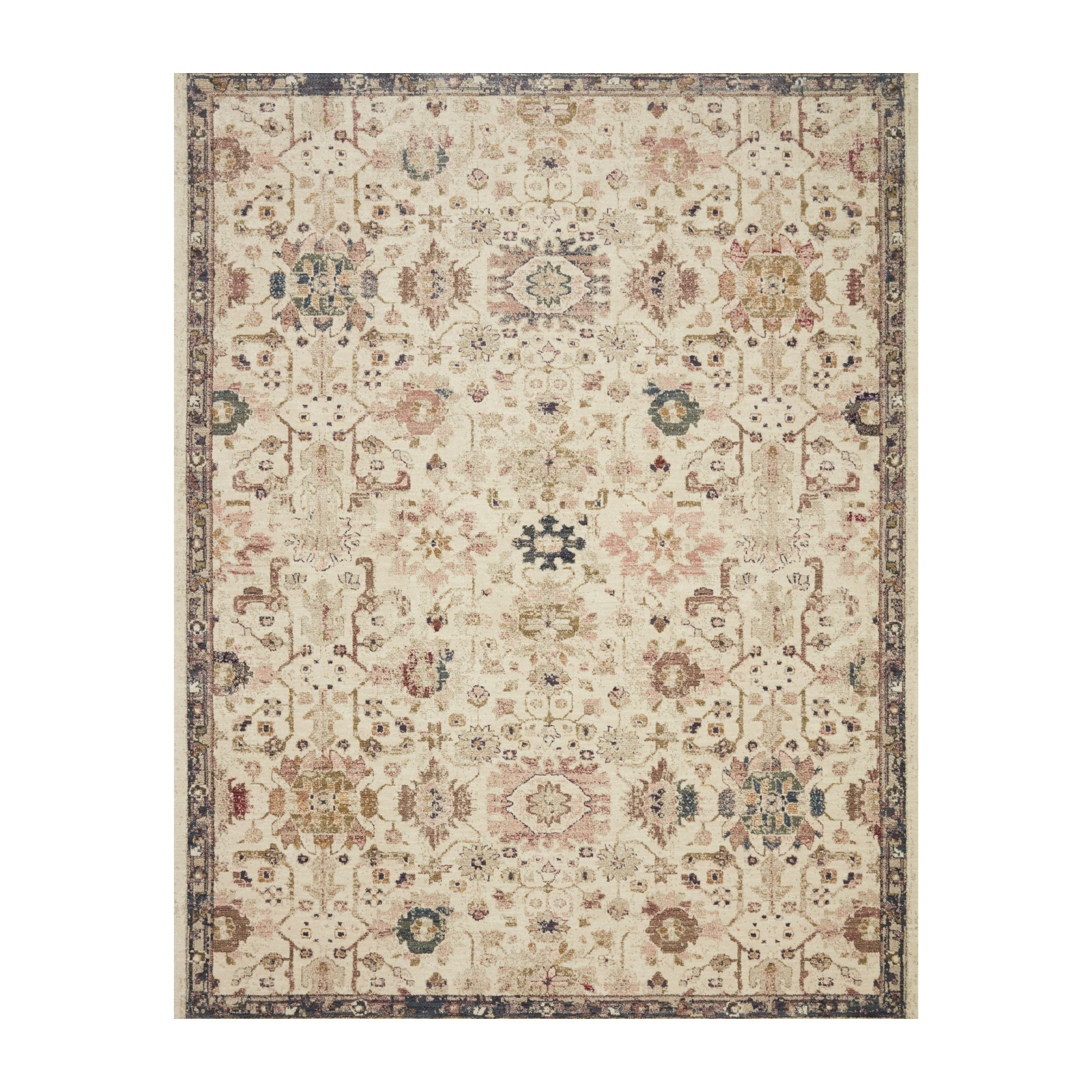 Loloi Giada Ivory / Multi Rug - Rug & Weave