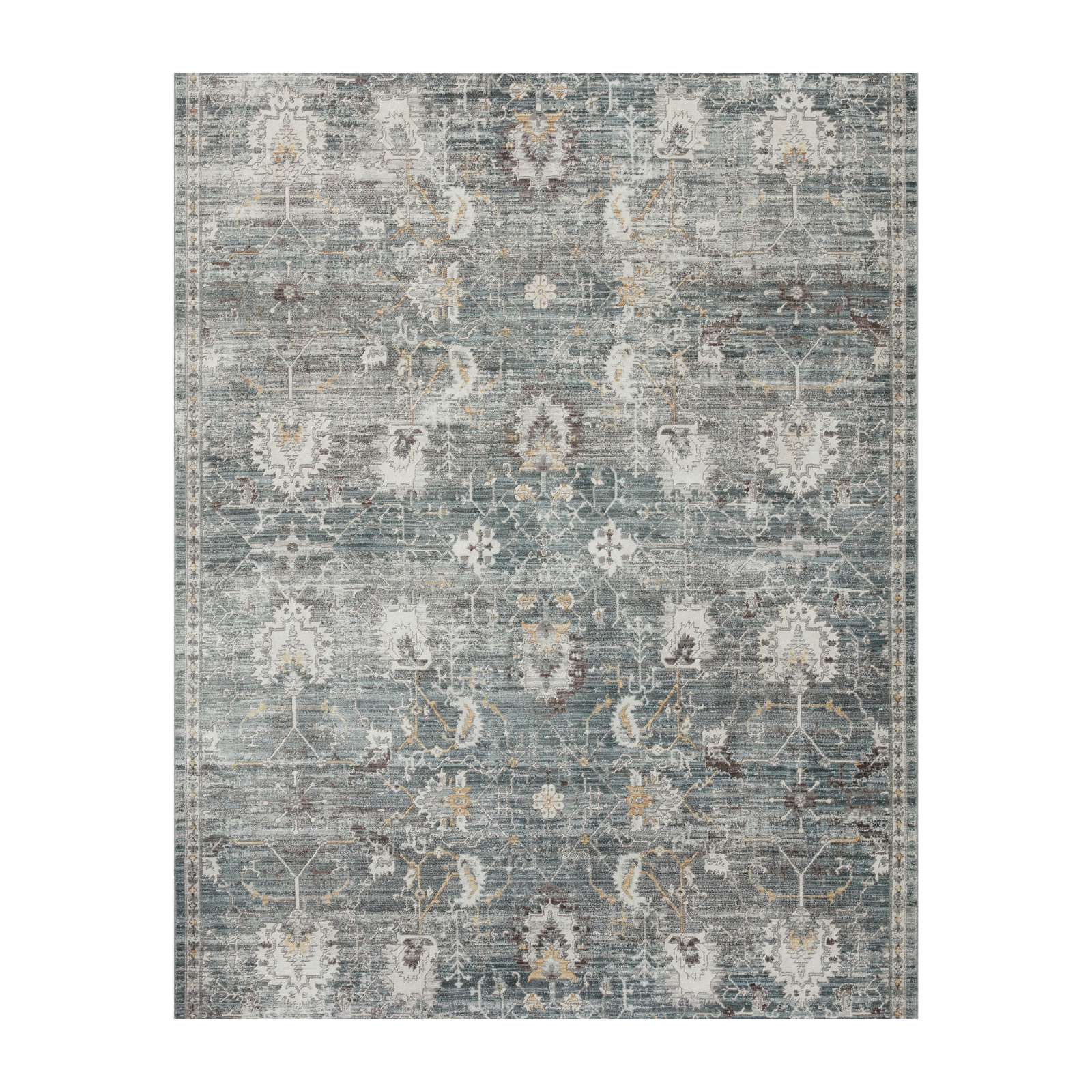 Loloi Bonney Lagoon / Ivory Rug patterned rugs Loloi