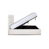 Jasmin Storage Bed - Cream