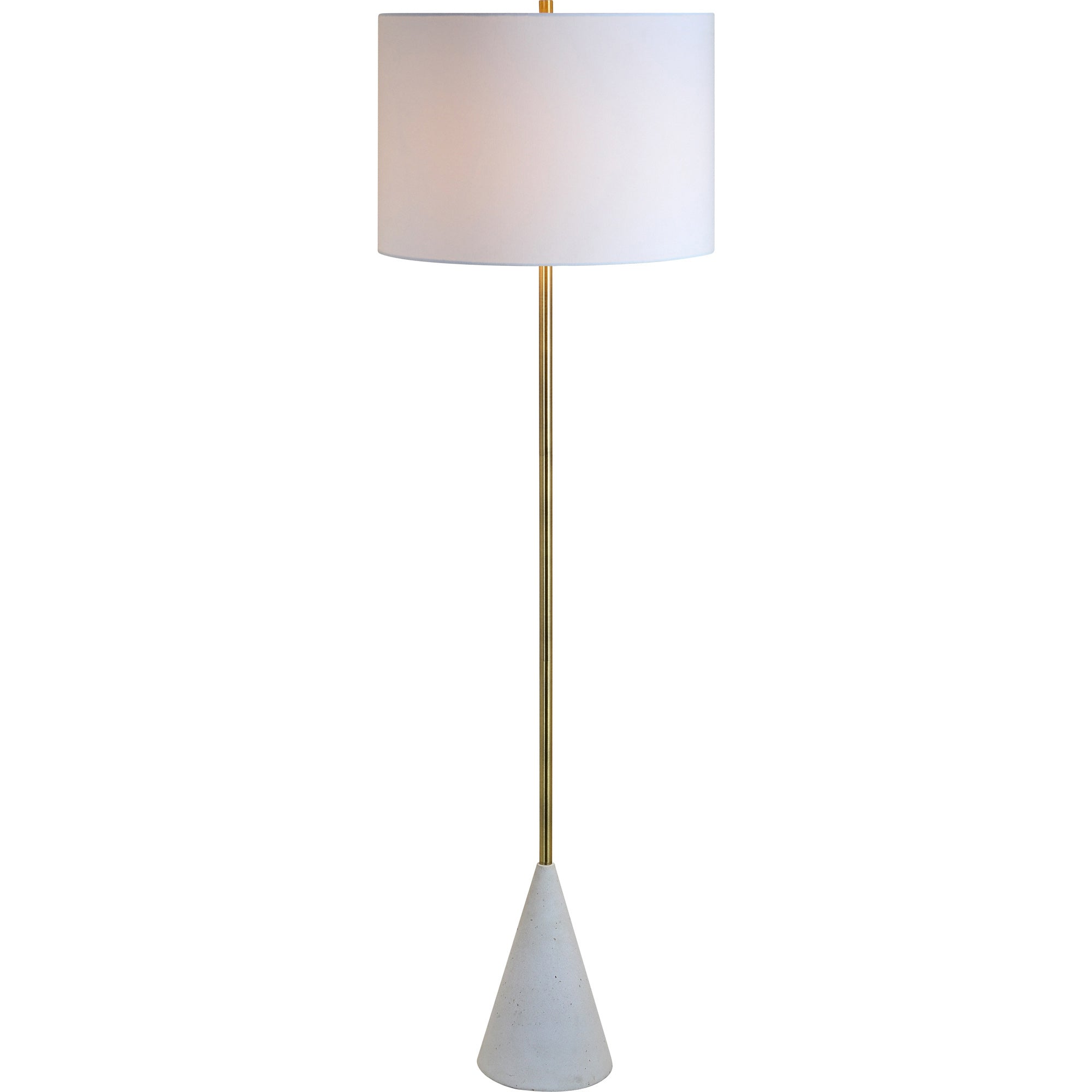 Laguna Brass & Terrazzo Floor Lamp - Rug & Weave