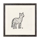 "Hand Drawn Lamb" Framed Art Print ARTWORK - framed print Celadon Art