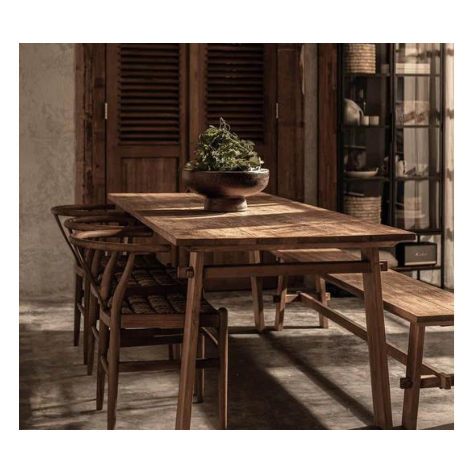 Derek Dining Table 9 - b - FURNITURE - dining table - rectangle LH IMPORTS
