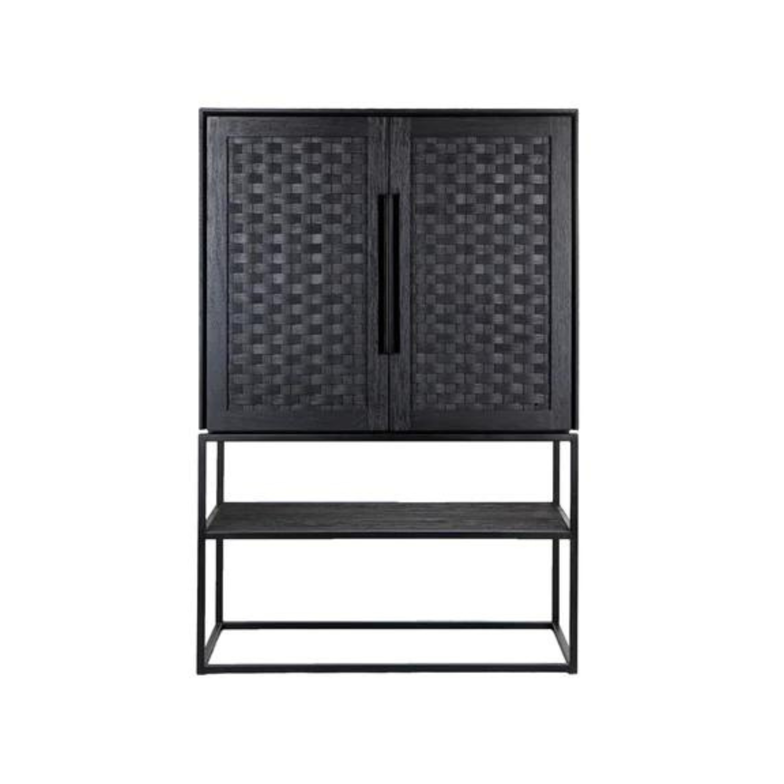 Derek Cabinet Charcoal - Rug & Weave