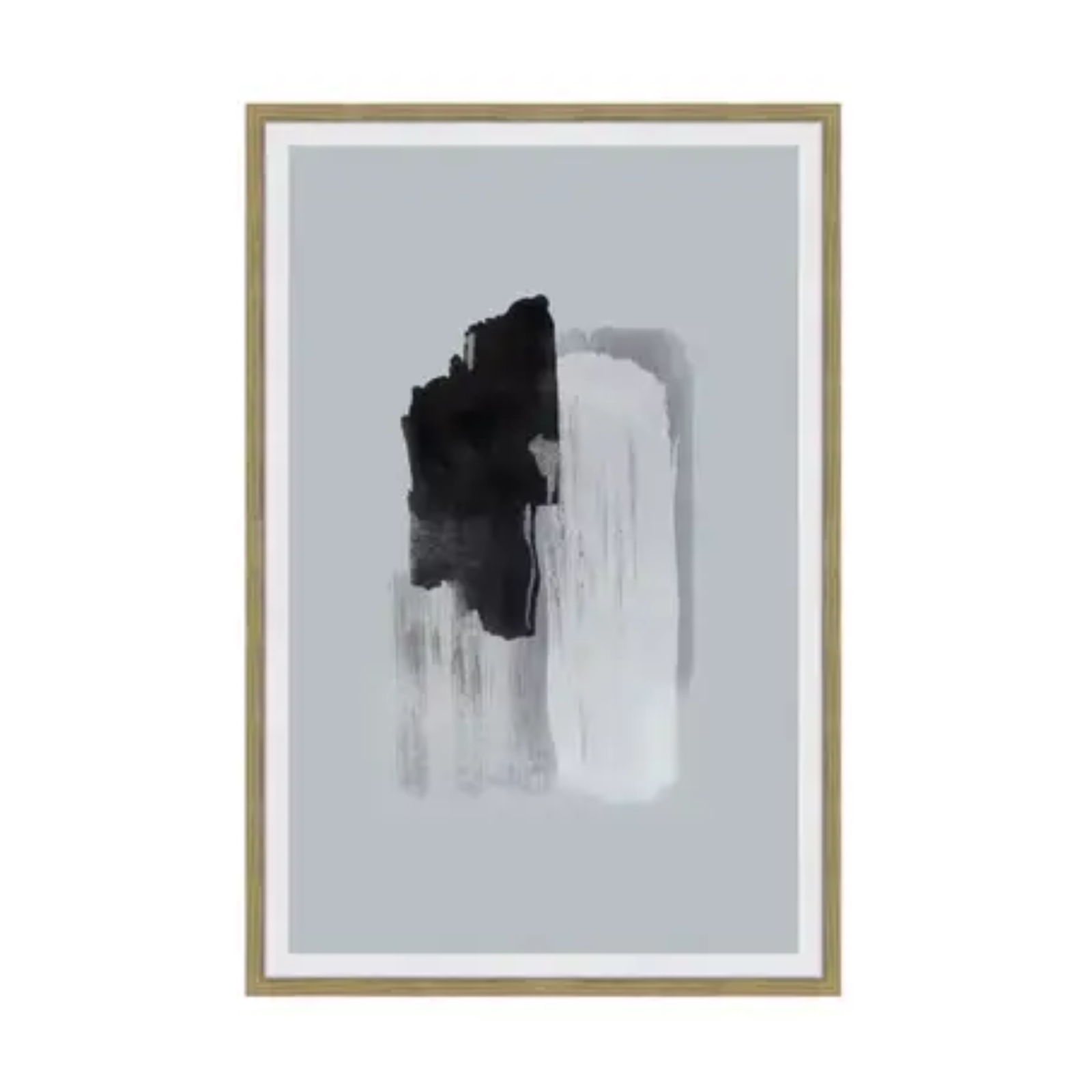 "Brushstrokes" Framed Art Print ARTWORK - framed print Moe's Furniture