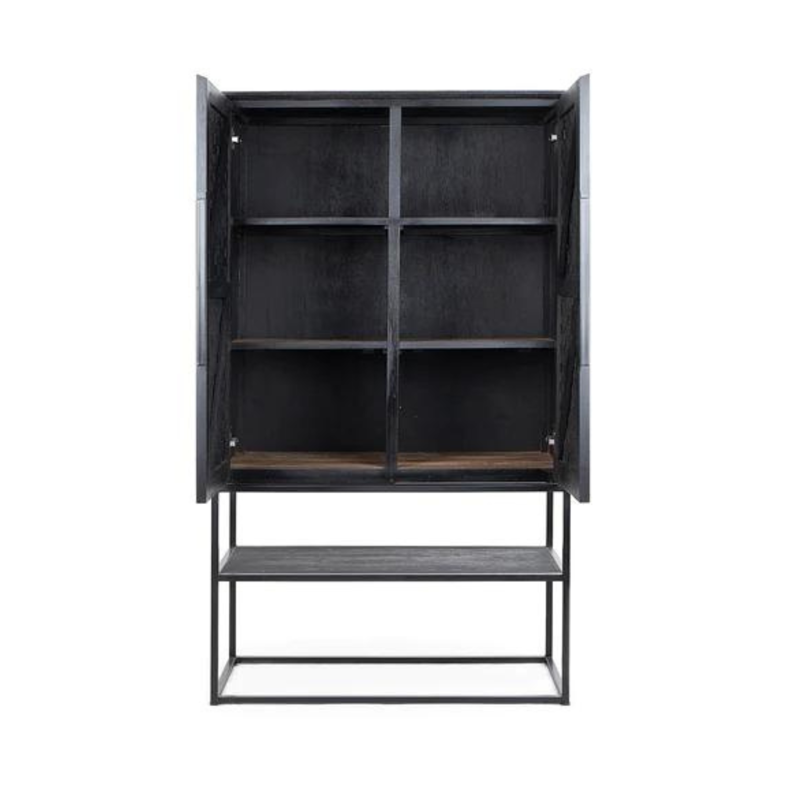 Derek Cabinet Charcoal - Rug & Weave