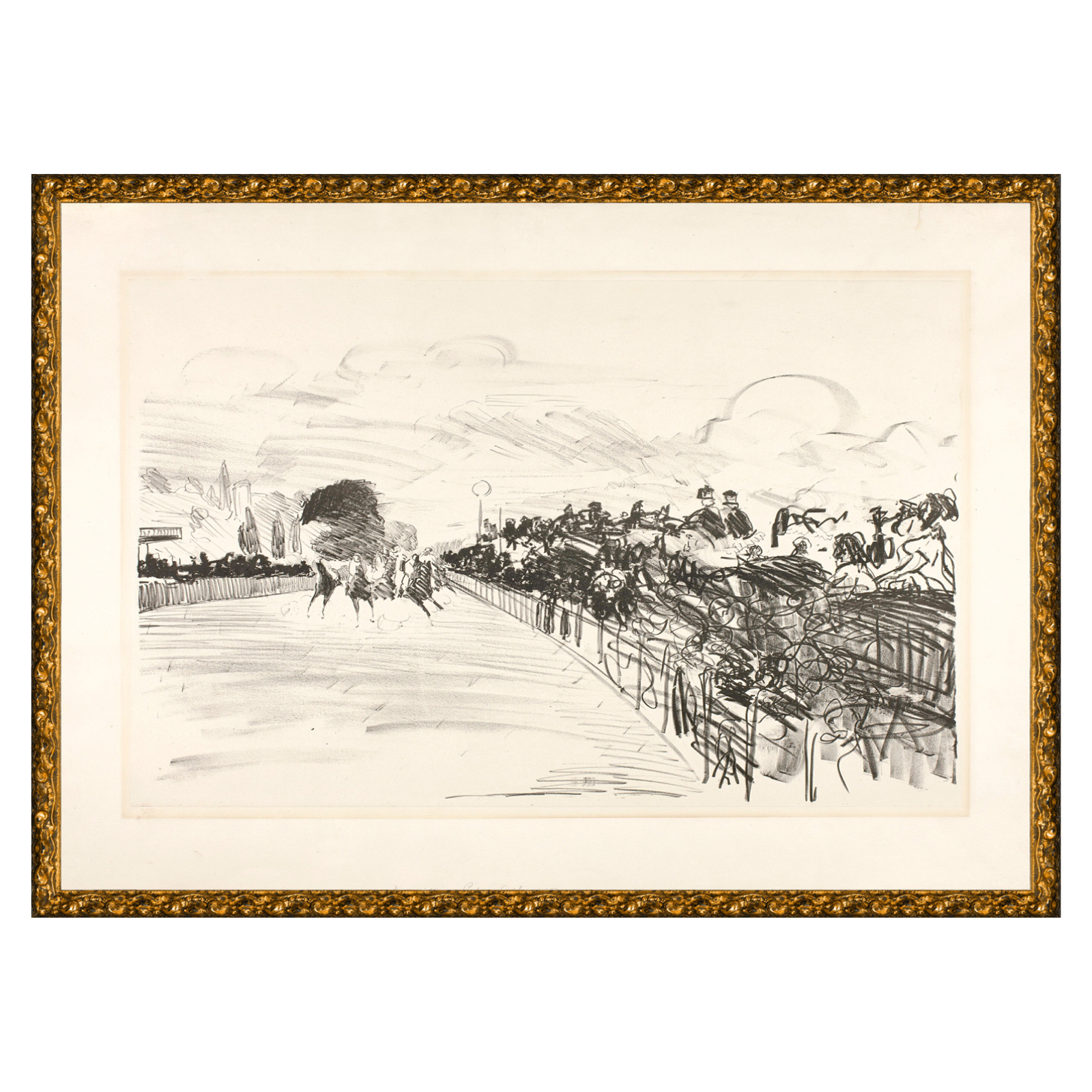 "Off to the Races" Framed Art Print ARTWORK - framed print Celadon Art