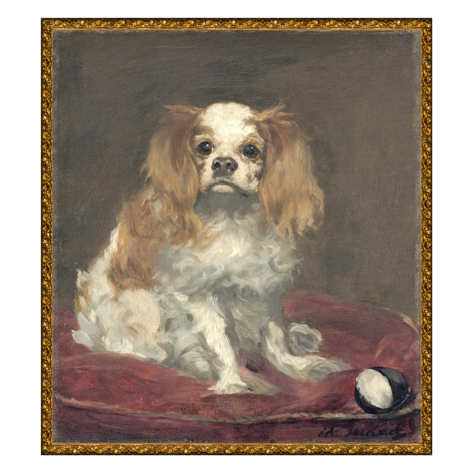 "Dog Portrait" Framed Art Print ARTWORK - framed print Celadon Art