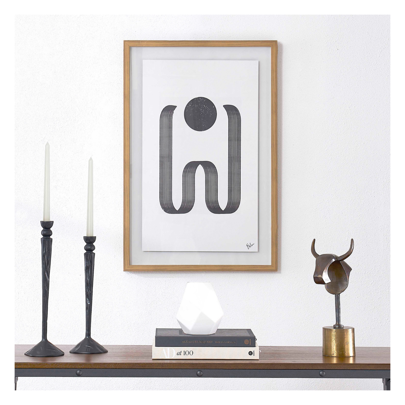 "Arlo" Framed Art by Edward View ARTWORK - framed print Renwil