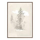 "Forest Sketch" Framed Art Print ARTWORK - framed print Celadon Art