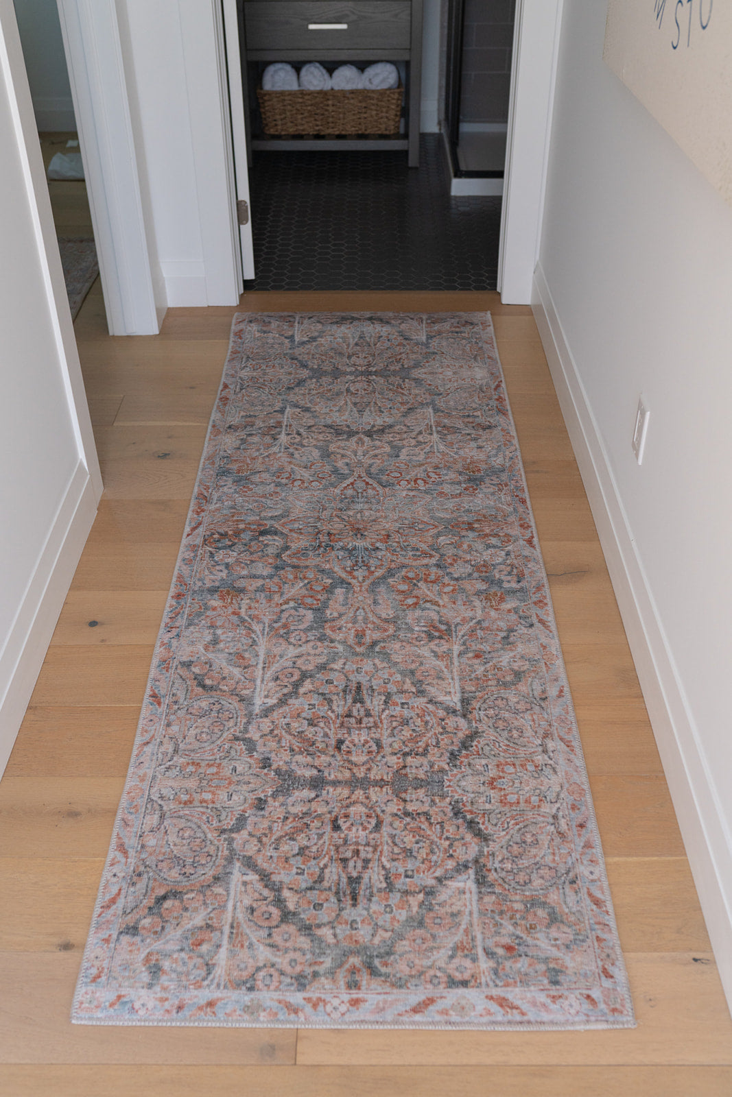 Loloi Lenna Ocean / Apricot Rug 2 - RUGS - patterned Loloi