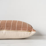 Hazelnut Woven Pillow Cover