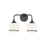 Reese Double Wall Sconce LIGHTING - sconce Hudson Valley Lighting Old Bronze