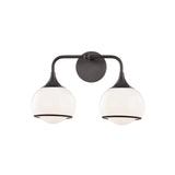 Reese Double Wall Sconce LIGHTING - sconce Hudson Valley Lighting Old Bronze