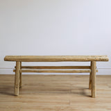 Edgar Vintage Bench  - Natural