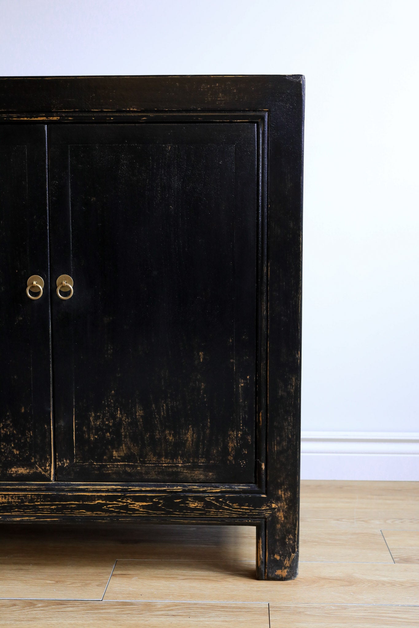 Billie Weathered Black Cabinet 7 - FURNITURE - sideboard/cabinet Hauer Market