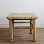 Drew Reclaimed Wood Side Table 5-VINTAGE-end table Hauer Market