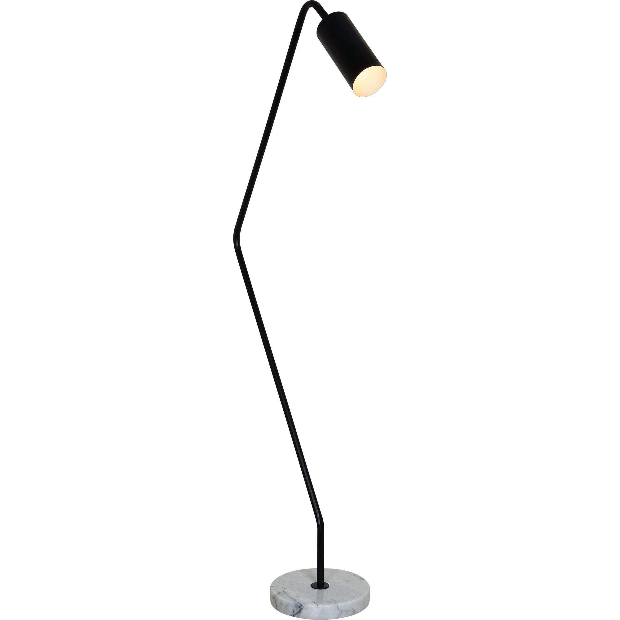 Serefina Iron & Marble Floor Lamp - Rug & Weave