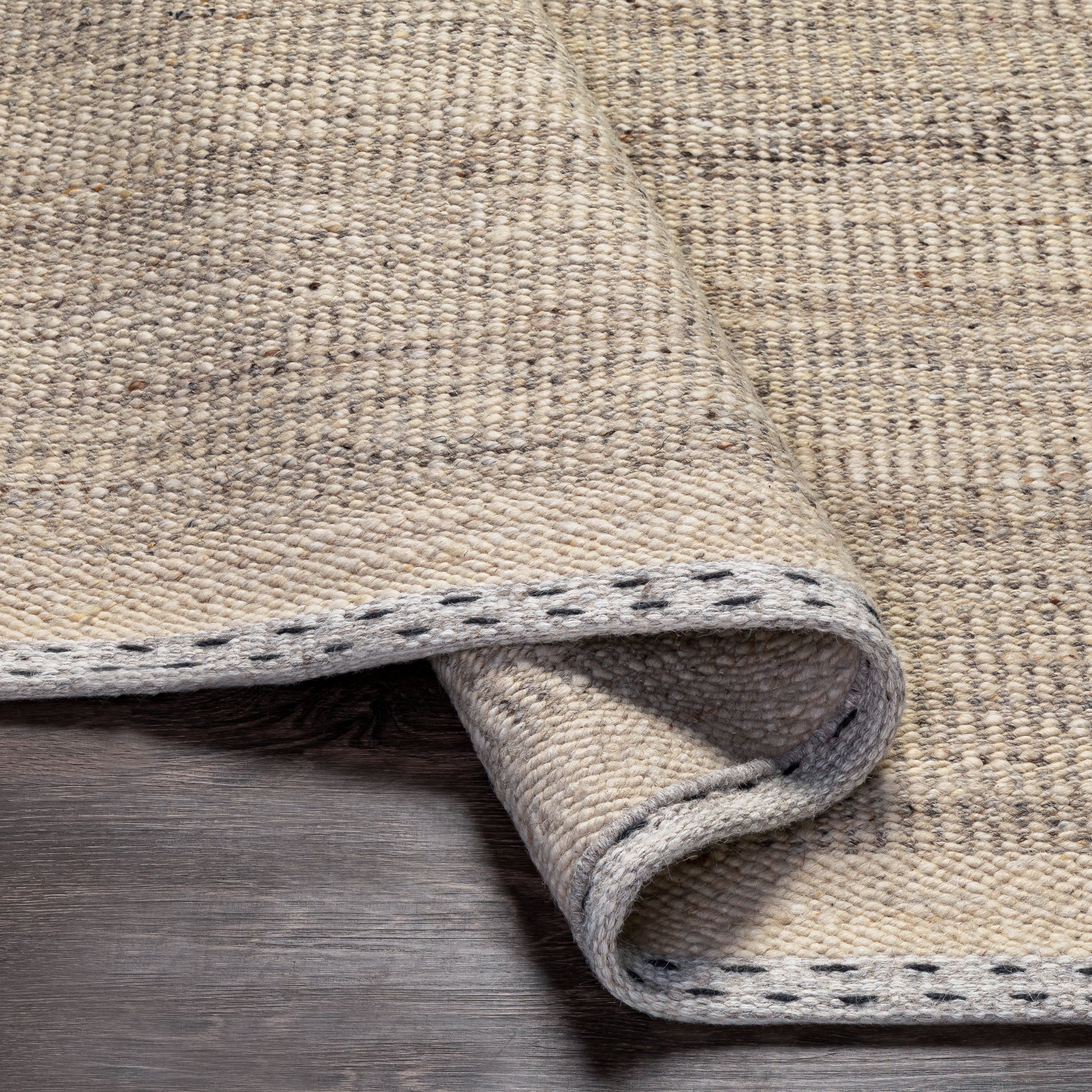 Sandie Natural Rug 0-RUGS - wool Surya