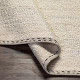 Sandie Ivory Rug 0-RUGS - wool Surya