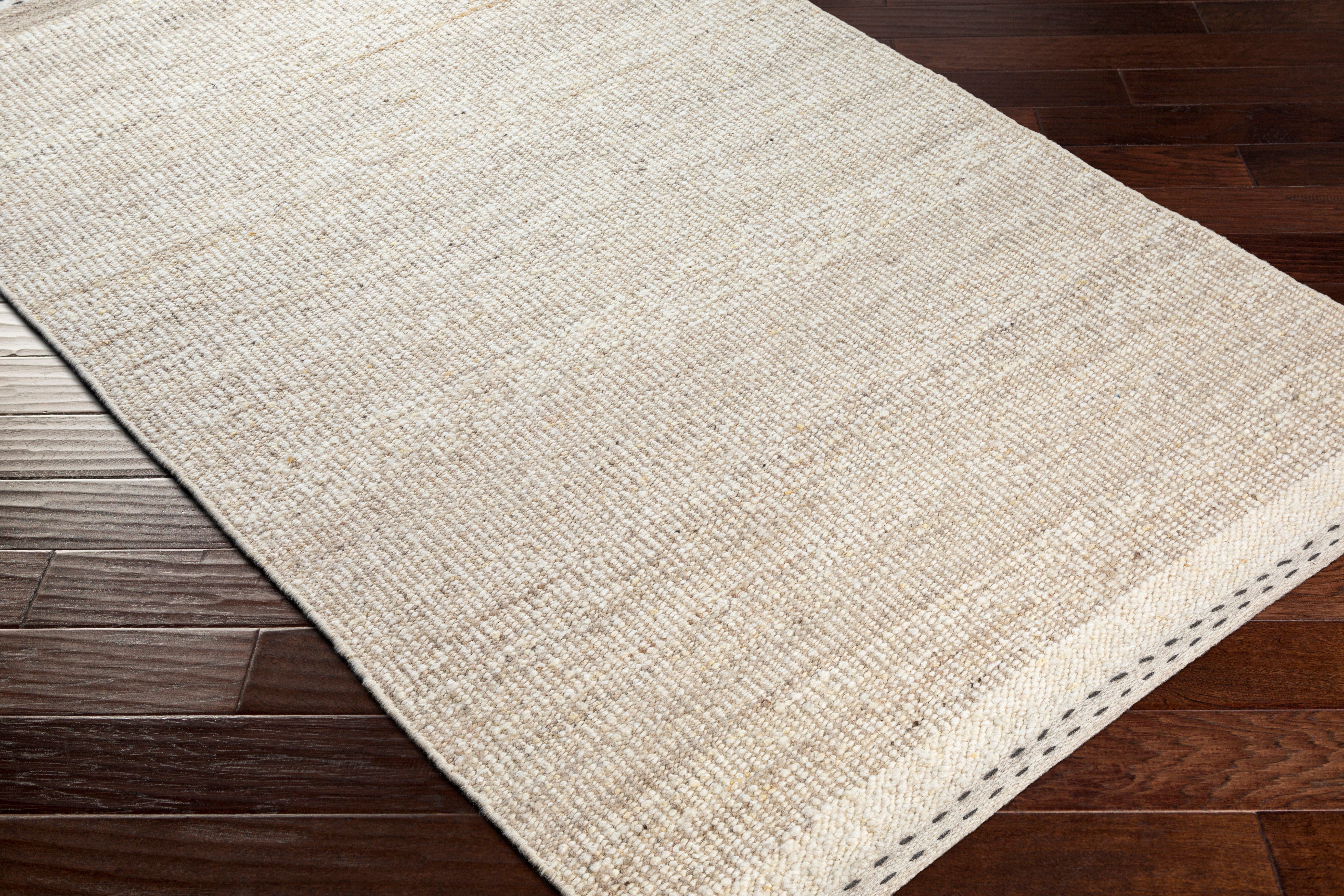 Sandie Oatmeal Rug 0-RUGS - wool Surya
