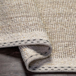 Sandie Oatmeal Rug 0-RUGS - wool Surya