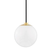 Stella Pendant LIGHTING - pendant Hudson Valley Lighting Aged Brass