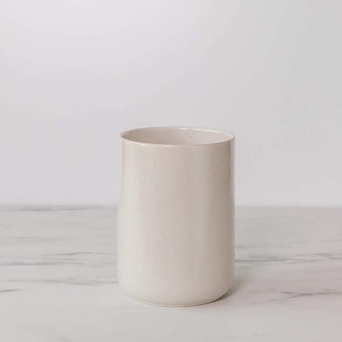 Ceramic Vanilla Utensil Holder - Rug & Weave