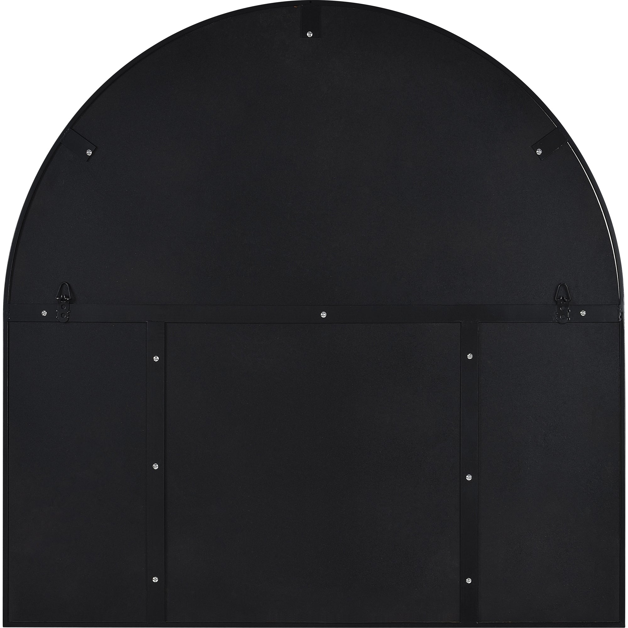 Westley Black Wall Mirror with Shelf - Rug & Weave